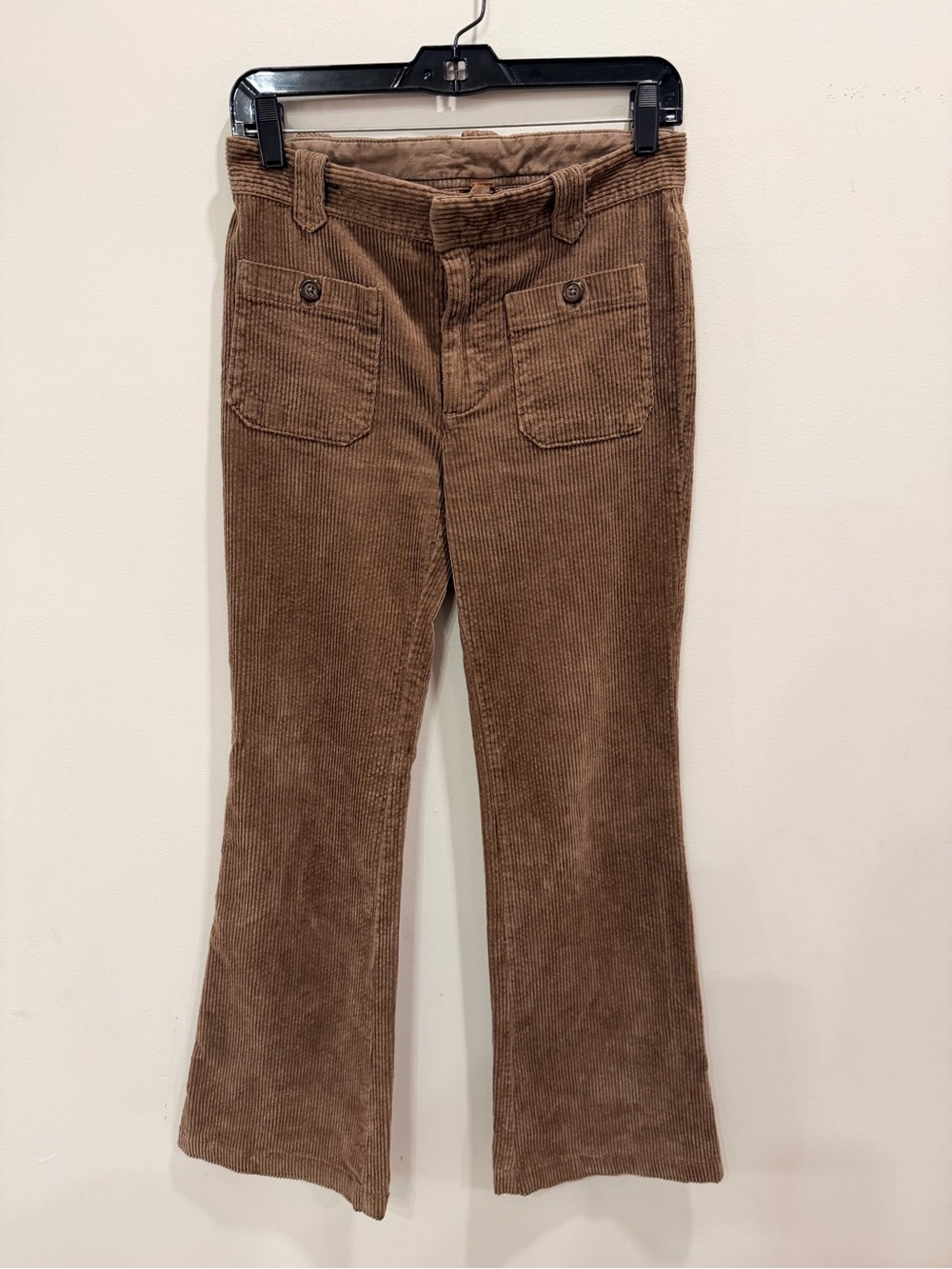 Free People Women’s Corduroy Bootcut Pants in Brown